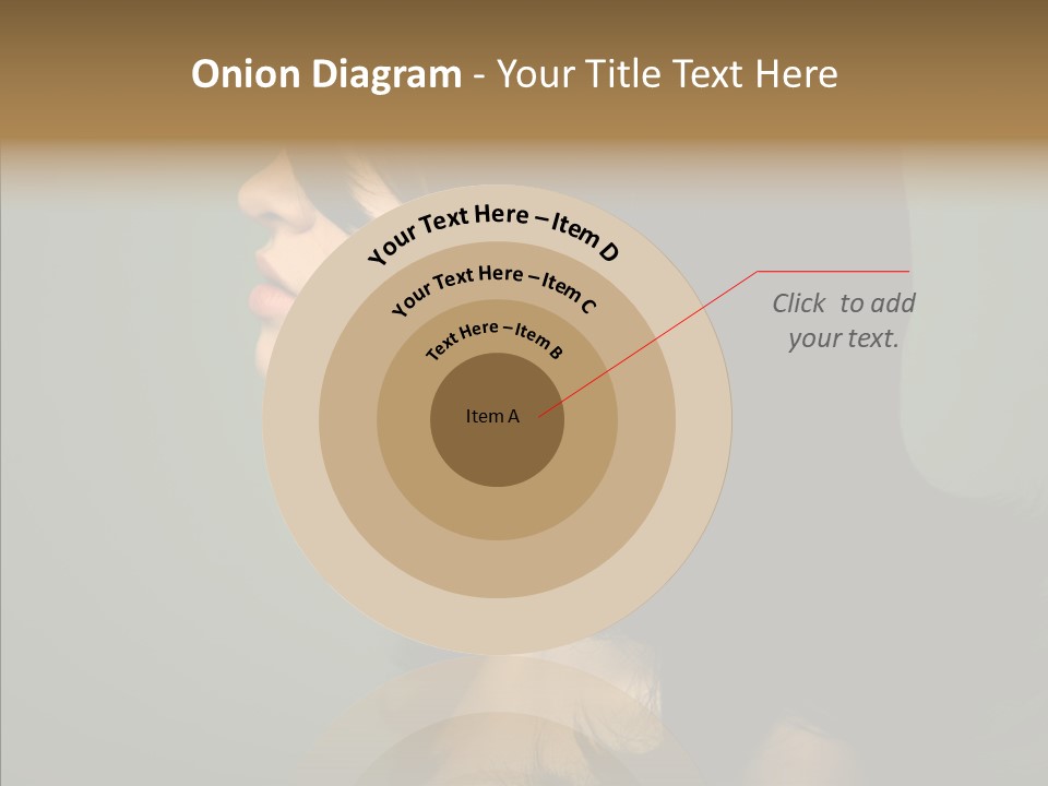 White Curls Elegance PowerPoint Template