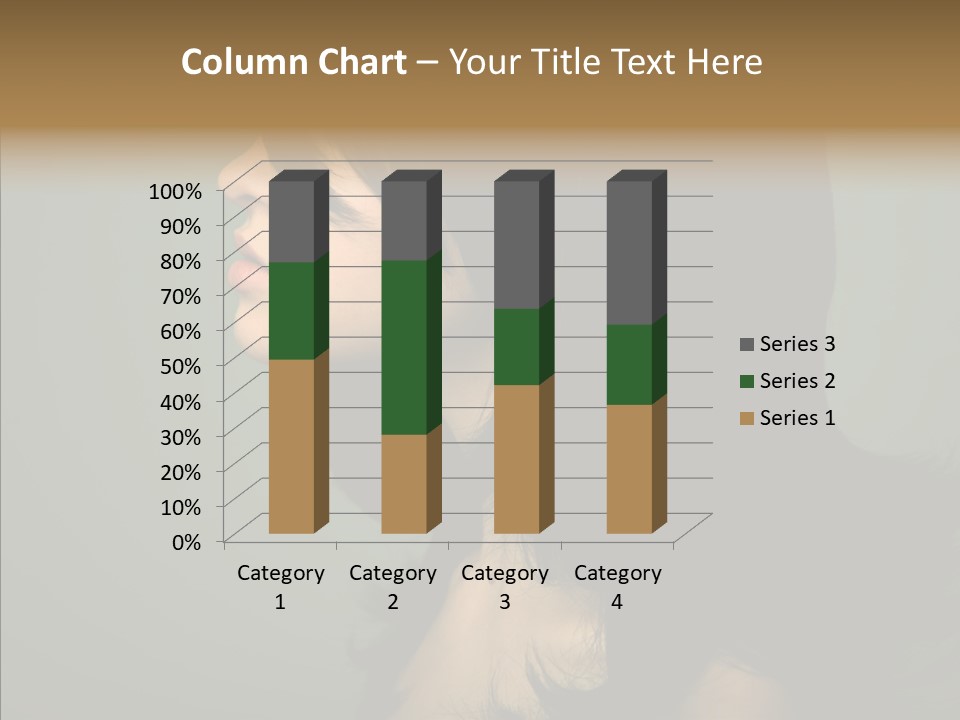 White Curls Elegance PowerPoint Template