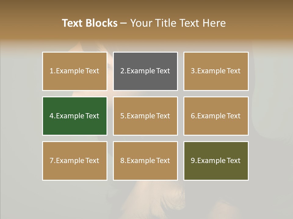 White Curls Elegance PowerPoint Template