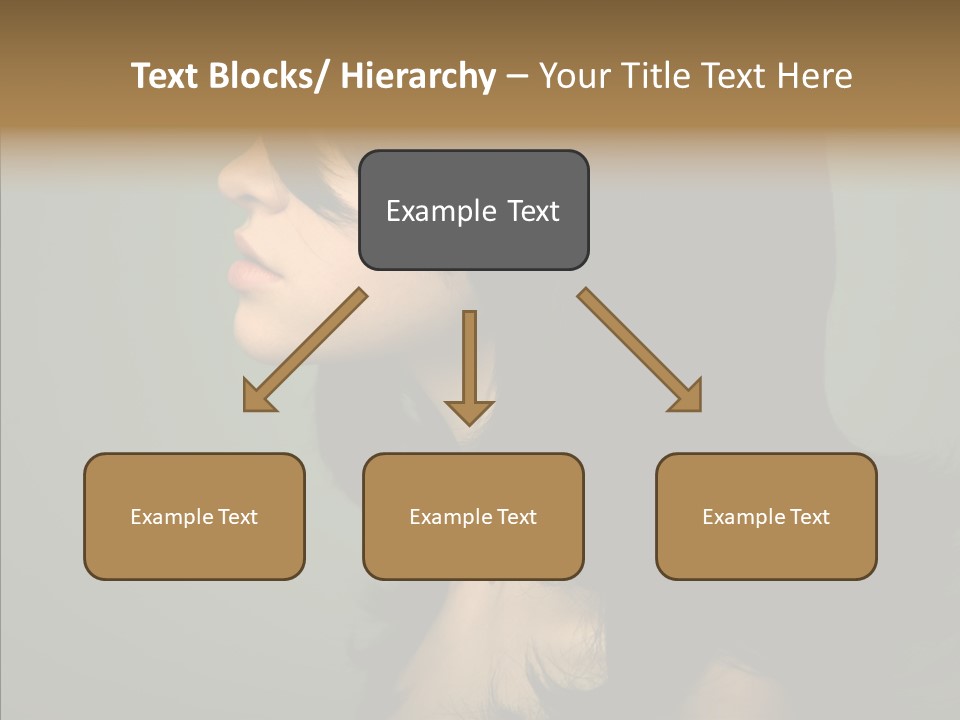 White Curls Elegance PowerPoint Template