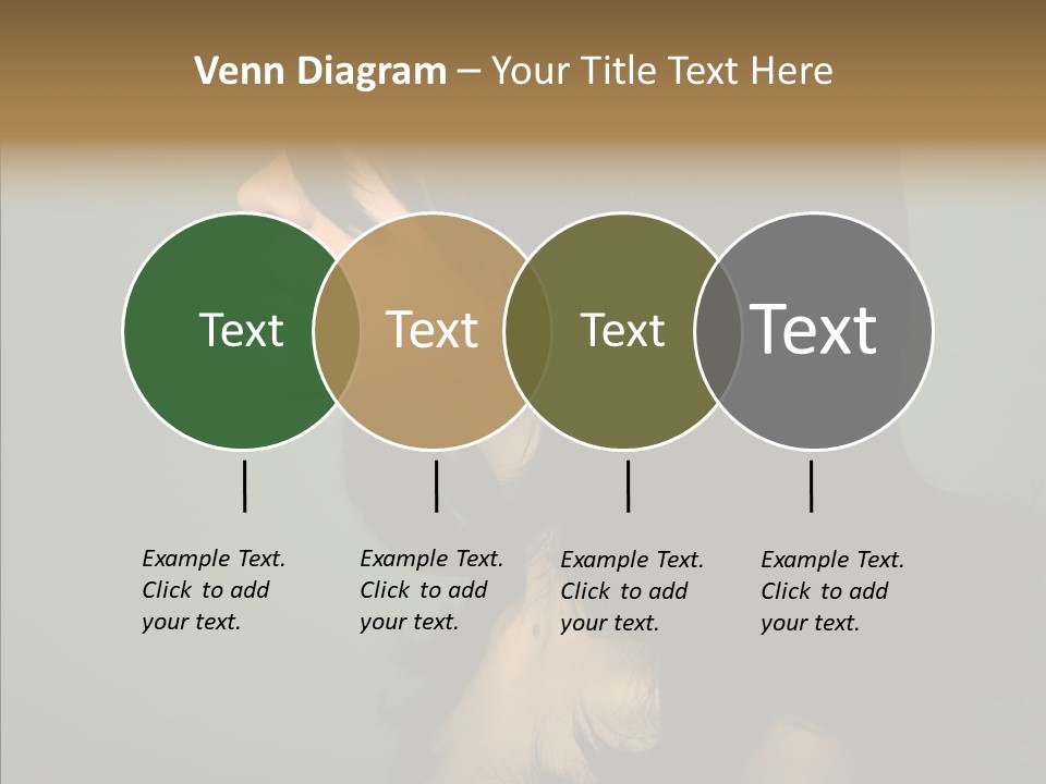 White Curls Elegance PowerPoint Template