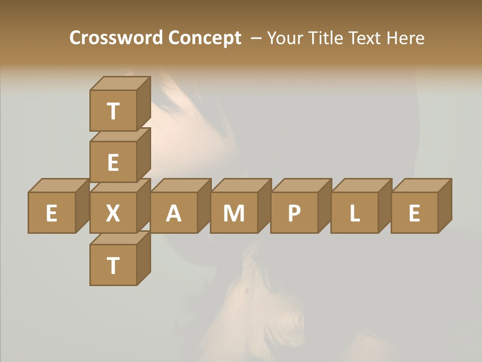 White Curls Elegance PowerPoint Template