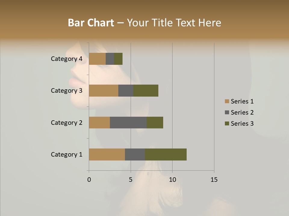 White Curls Elegance PowerPoint Template