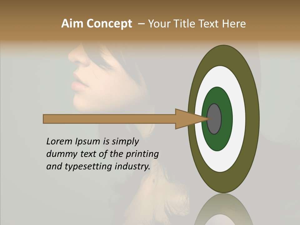 White Curls Elegance PowerPoint Template