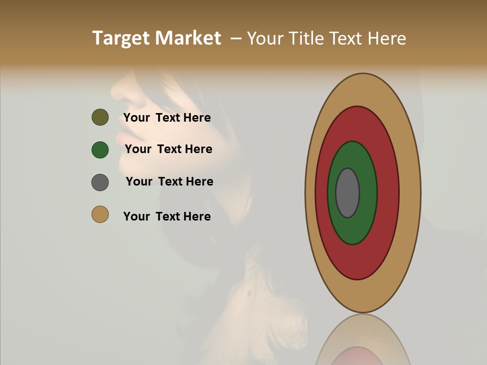 White Curls Elegance PowerPoint Template