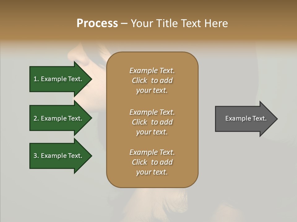 White Curls Elegance PowerPoint Template