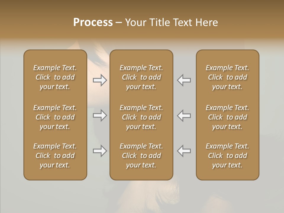 White Curls Elegance PowerPoint Template