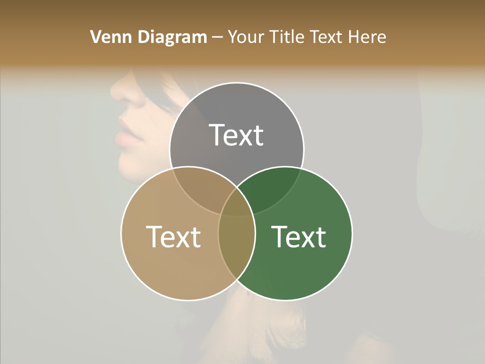 White Curls Elegance PowerPoint Template