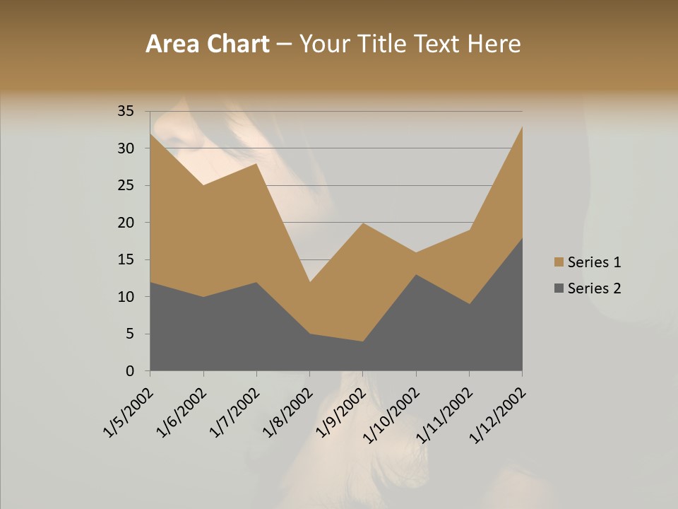 White Curls Elegance PowerPoint Template
