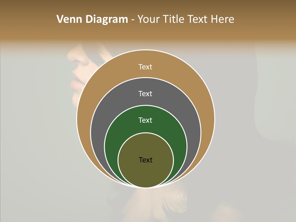 White Curls Elegance PowerPoint Template