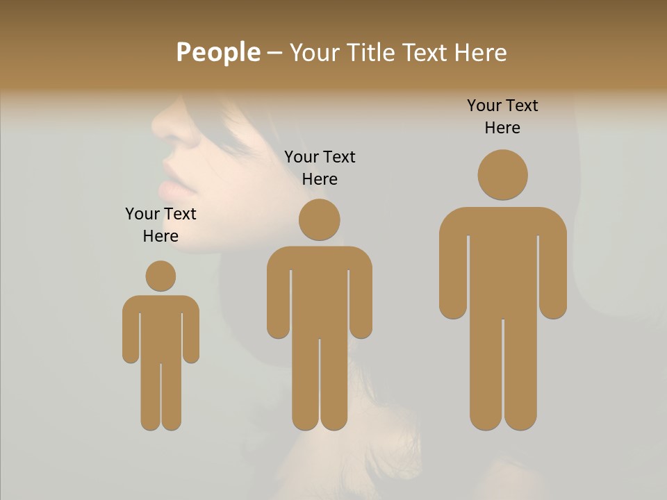 White Curls Elegance PowerPoint Template