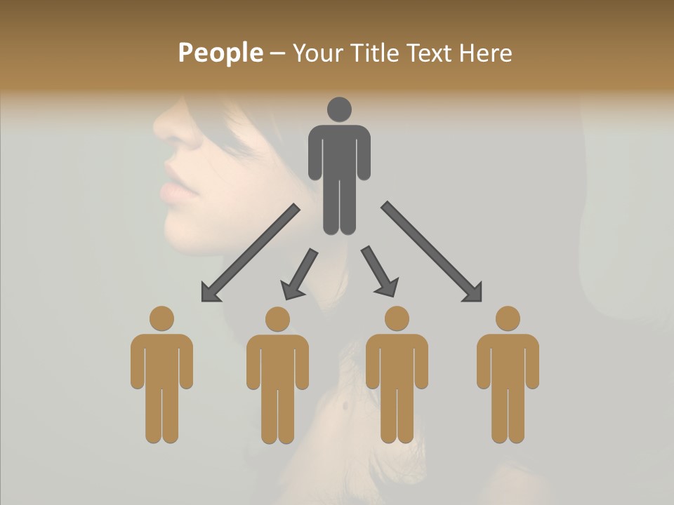 White Curls Elegance PowerPoint Template