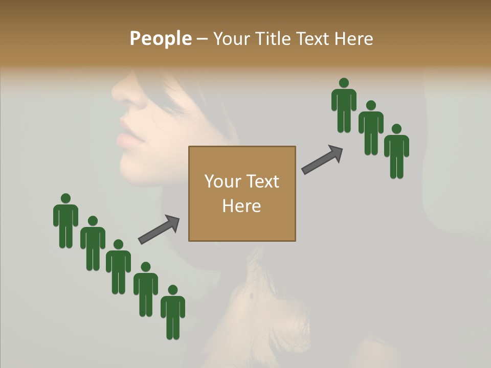 White Curls Elegance PowerPoint Template