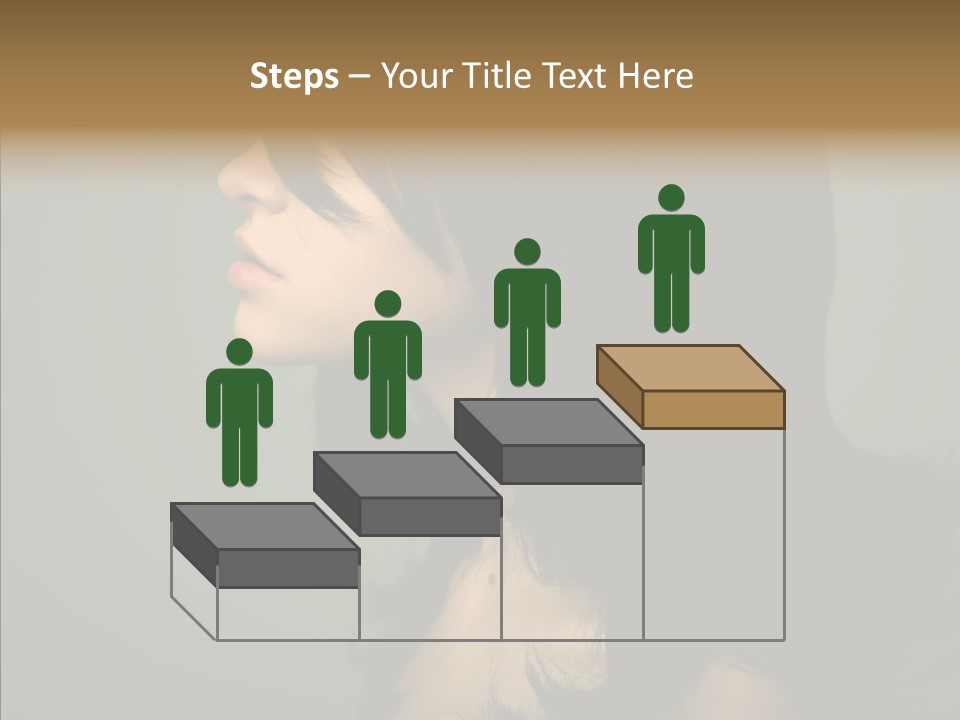 White Curls Elegance PowerPoint Template