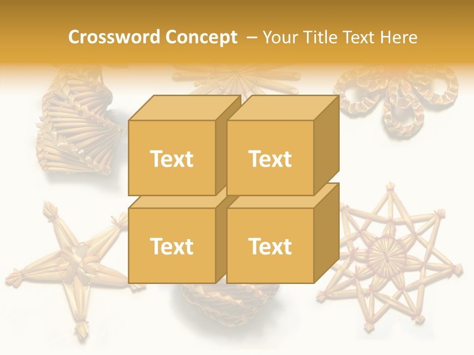 Natural Ribbon Photo PowerPoint Template