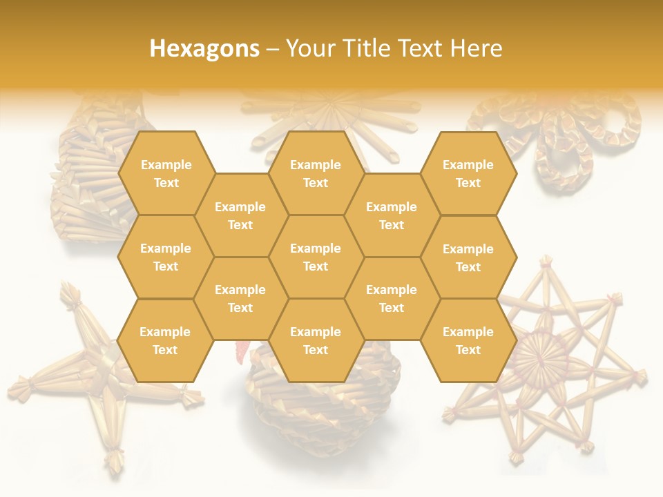 Natural Ribbon Photo PowerPoint Template