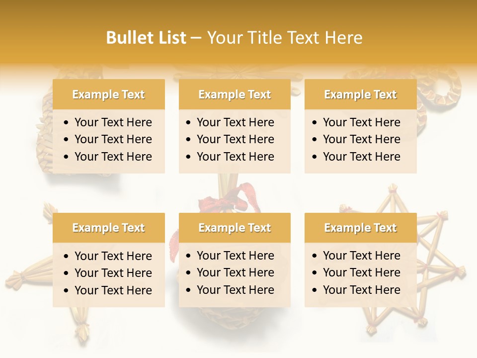 Natural Ribbon Photo PowerPoint Template