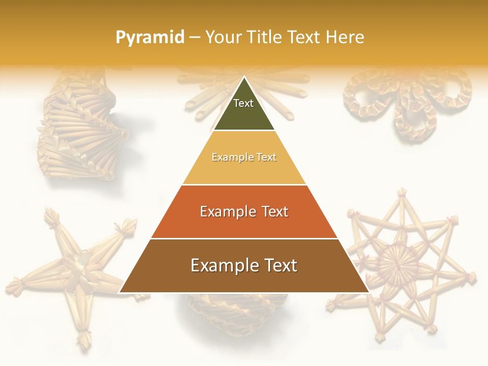 Natural Ribbon Photo PowerPoint Template