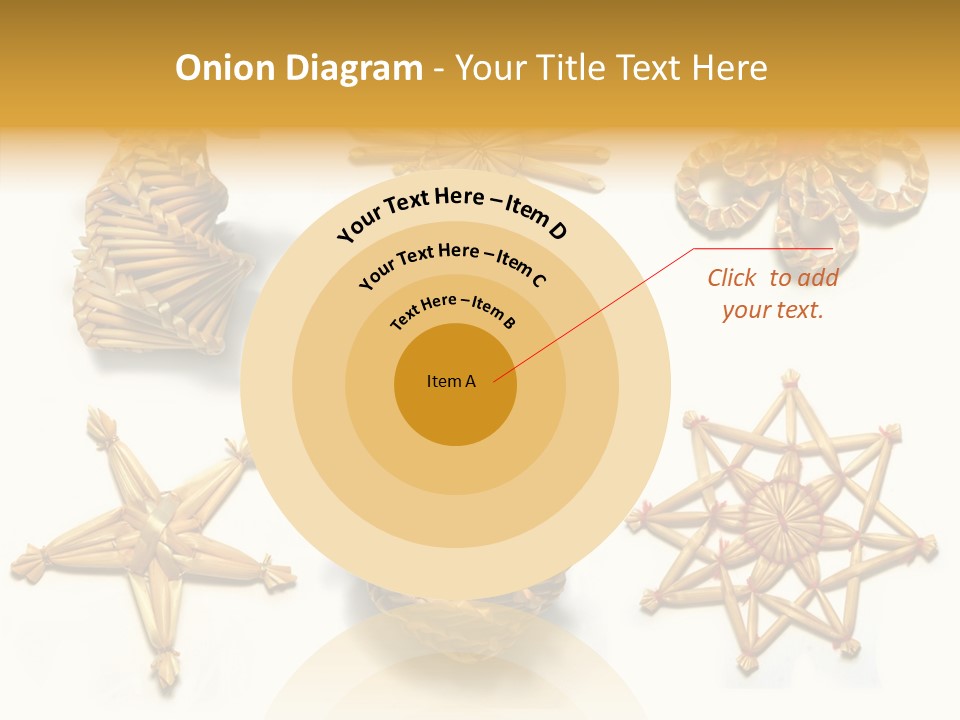 Natural Ribbon Photo PowerPoint Template