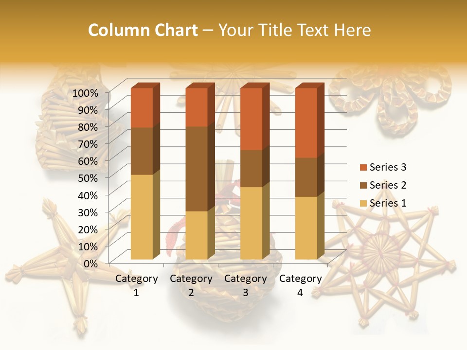 Natural Ribbon Photo PowerPoint Template