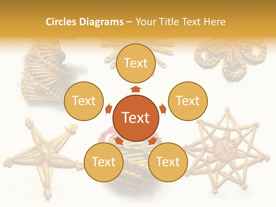 Natural Ribbon Photo PowerPoint Template