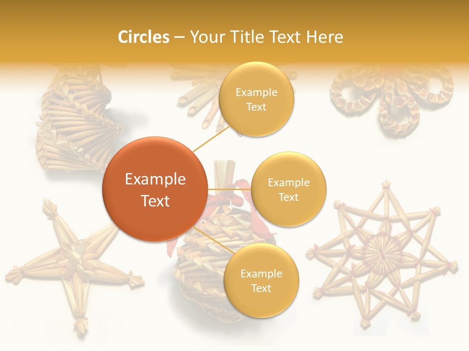 Natural Ribbon Photo PowerPoint Template