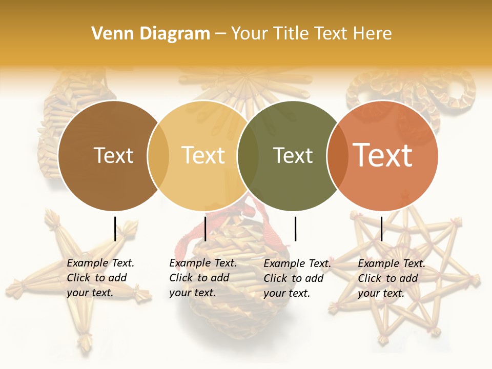 Natural Ribbon Photo PowerPoint Template