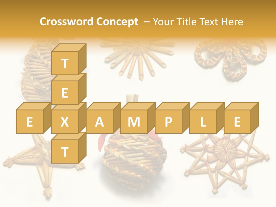 Natural Ribbon Photo PowerPoint Template