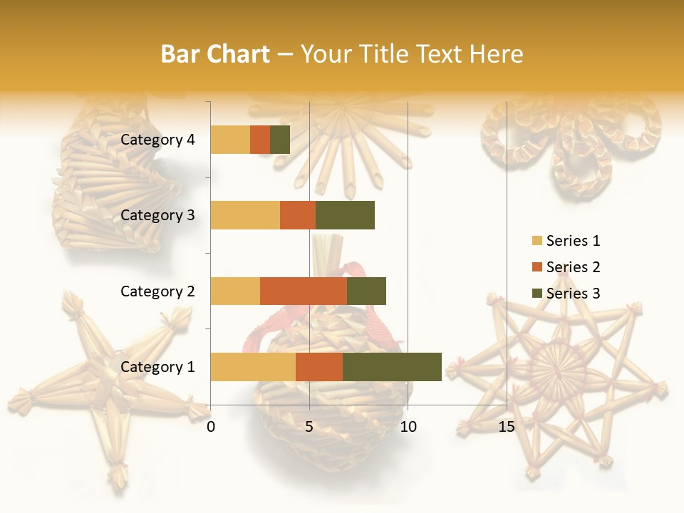 Natural Ribbon Photo PowerPoint Template