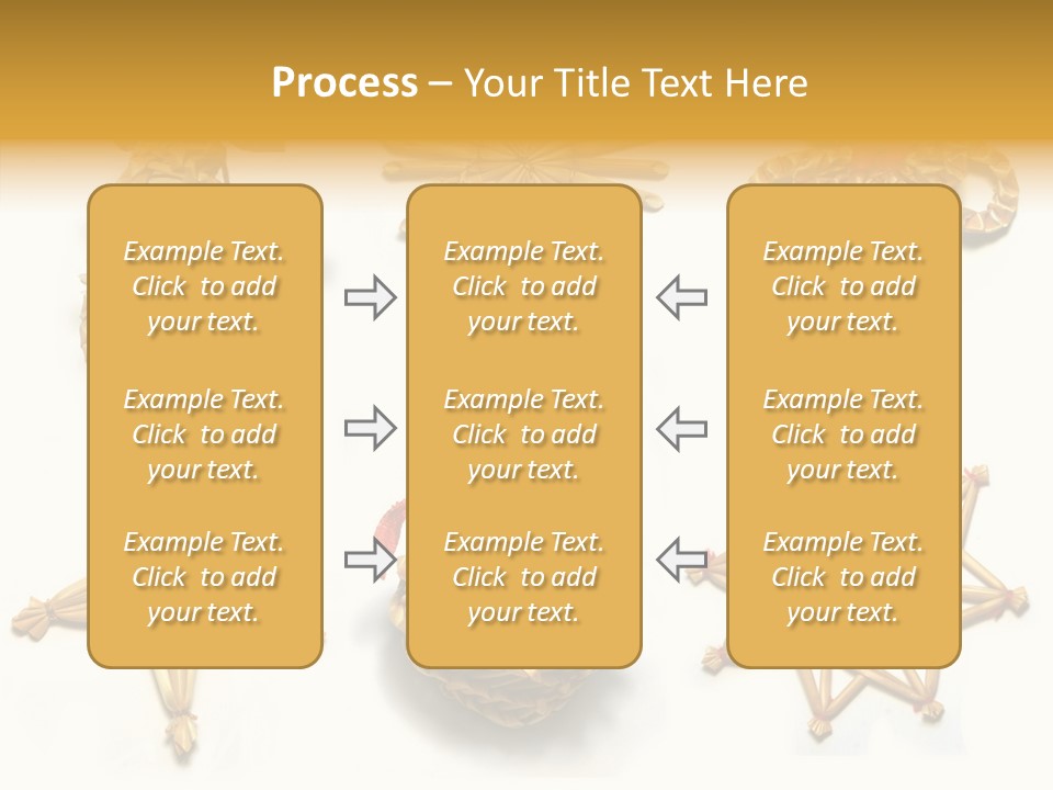 Natural Ribbon Photo PowerPoint Template
