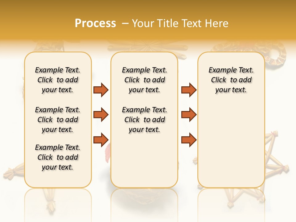 Natural Ribbon Photo PowerPoint Template