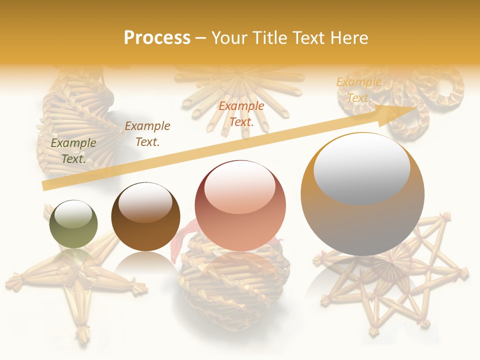 Natural Ribbon Photo PowerPoint Template