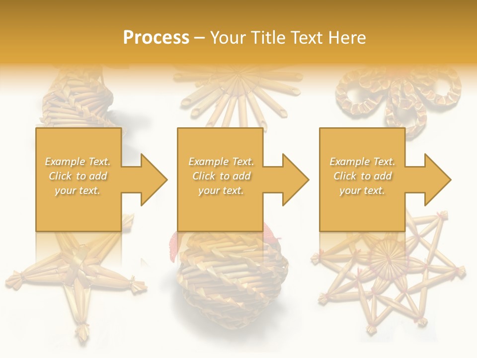 Natural Ribbon Photo PowerPoint Template