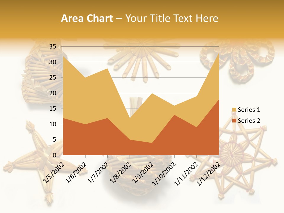 Natural Ribbon Photo PowerPoint Template