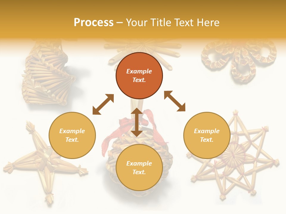 Natural Ribbon Photo PowerPoint Template