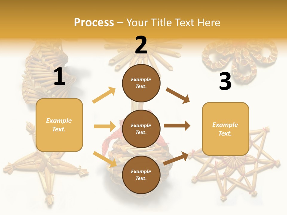 Natural Ribbon Photo PowerPoint Template