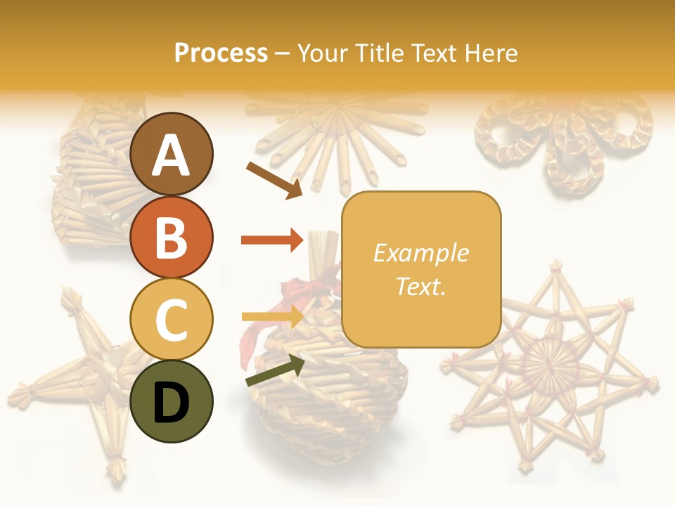 Natural Ribbon Photo PowerPoint Template