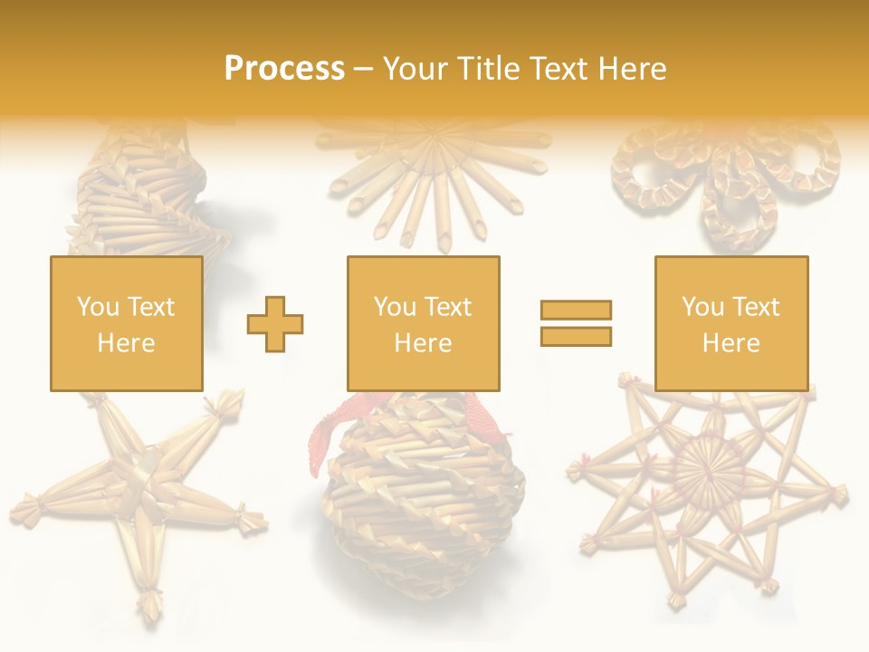 Natural Ribbon Photo PowerPoint Template