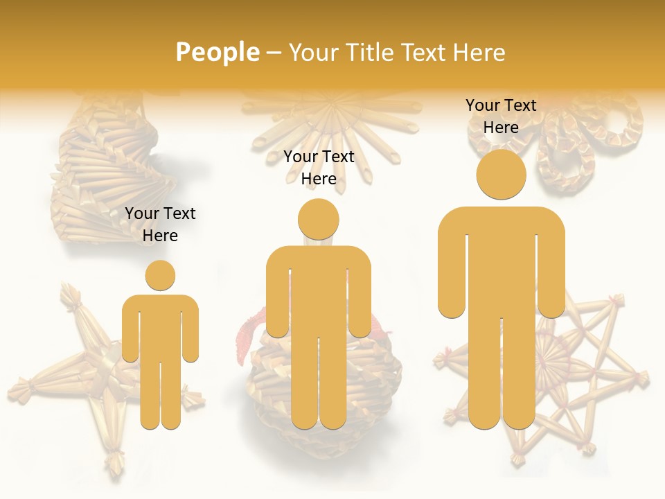 Natural Ribbon Photo PowerPoint Template