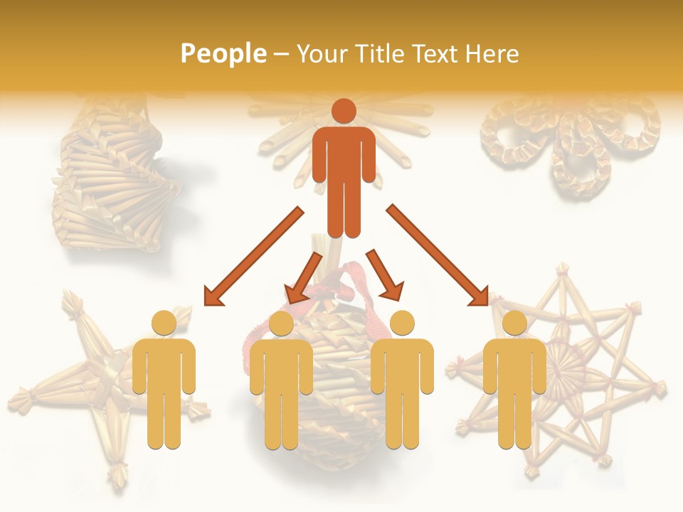 Natural Ribbon Photo PowerPoint Template