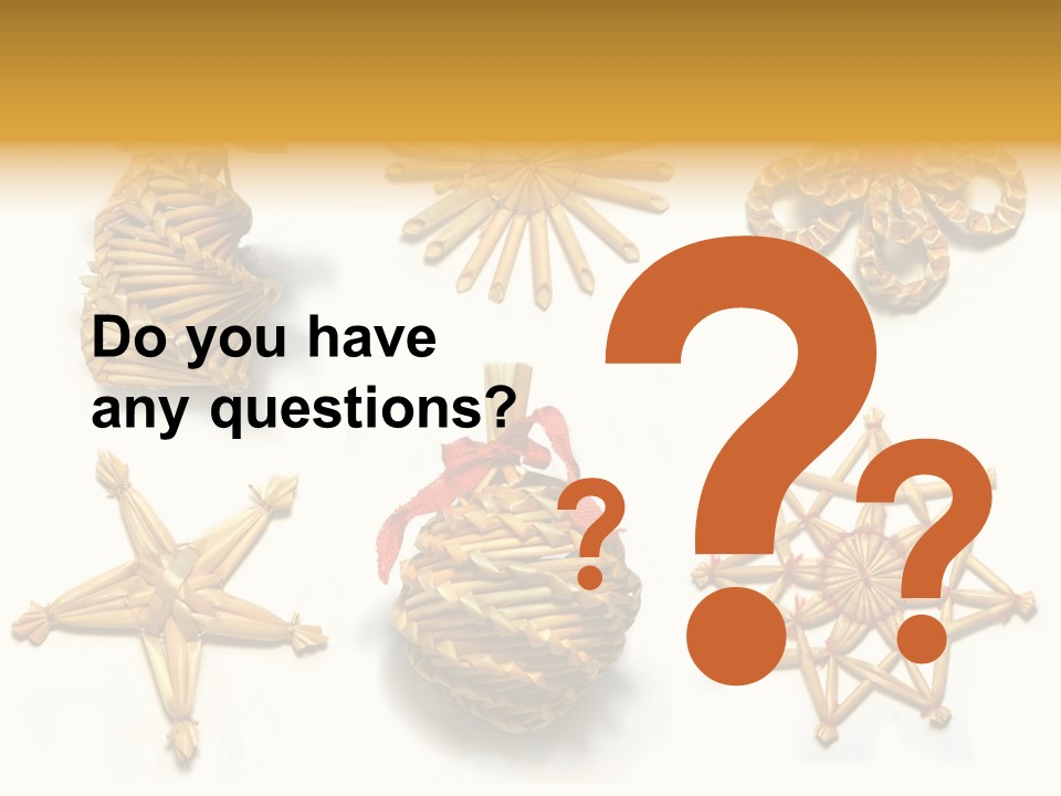 Natural Ribbon Photo PowerPoint Template