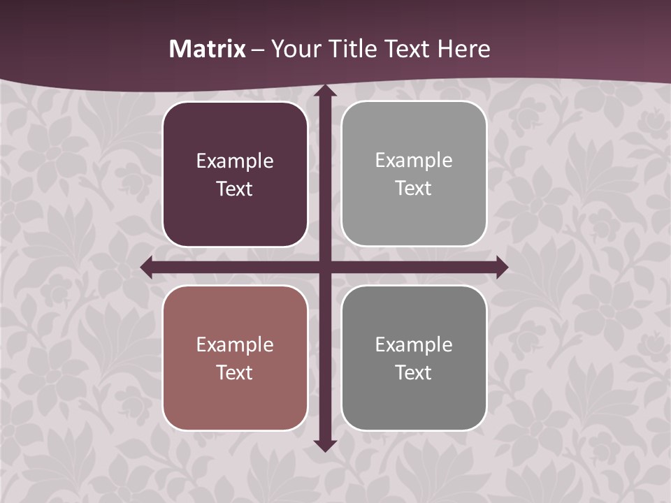 Leaf Paper Plain PowerPoint Template
