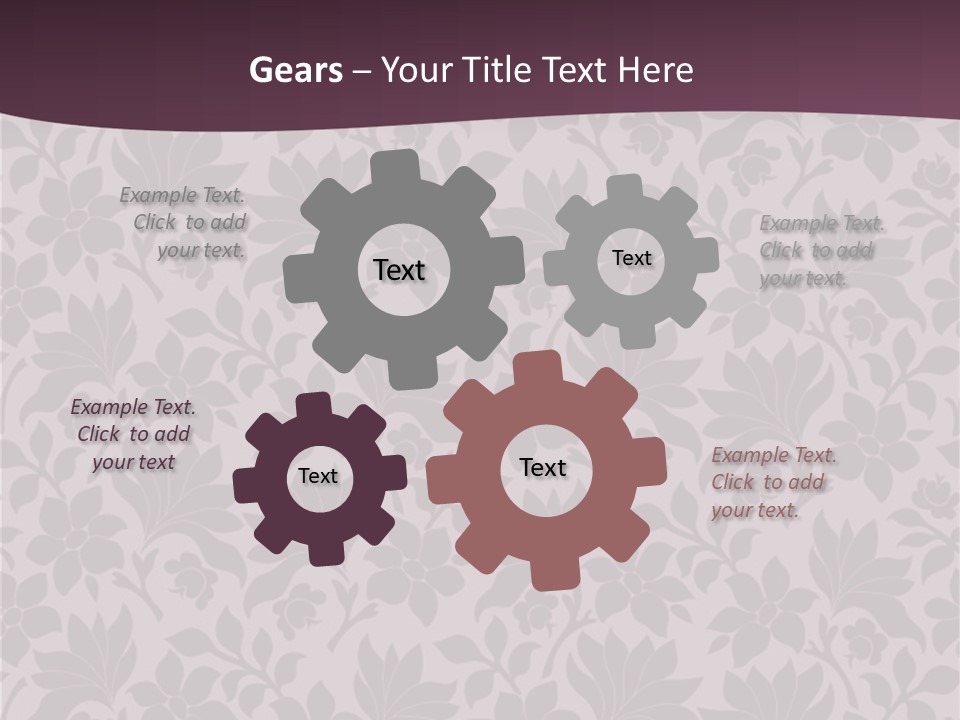 Leaf Paper Plain PowerPoint Template