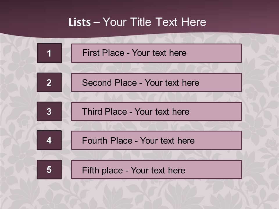 Leaf Paper Plain PowerPoint Template