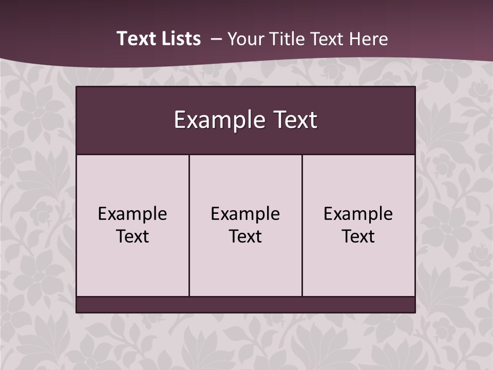 Leaf Paper Plain PowerPoint Template