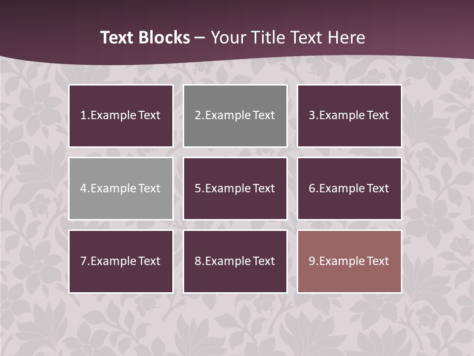 Leaf Paper Plain PowerPoint Template