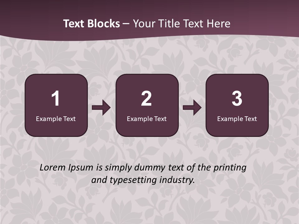 Leaf Paper Plain PowerPoint Template