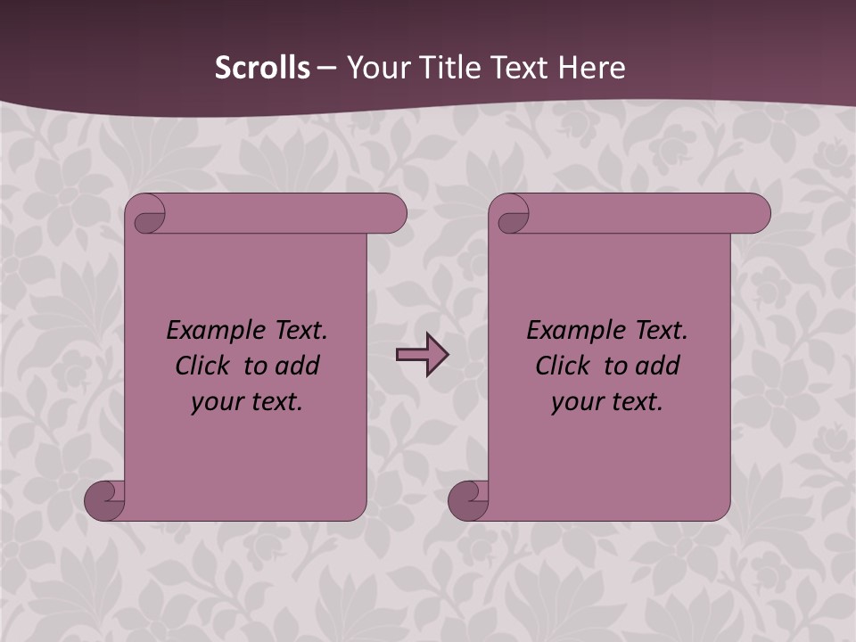 Leaf Paper Plain PowerPoint Template