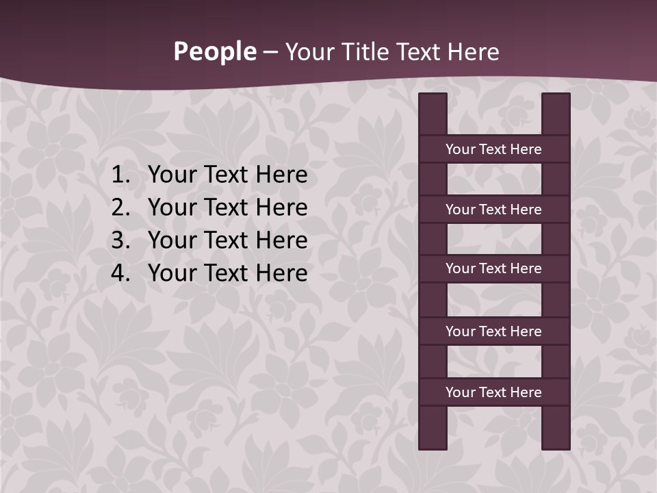 Leaf Paper Plain PowerPoint Template