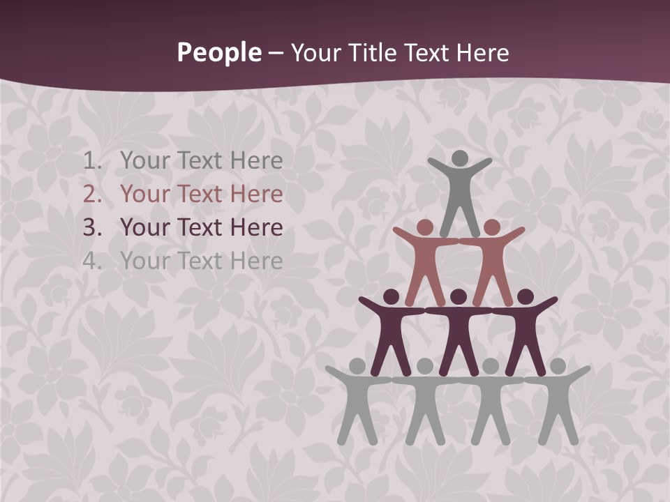 Leaf Paper Plain PowerPoint Template